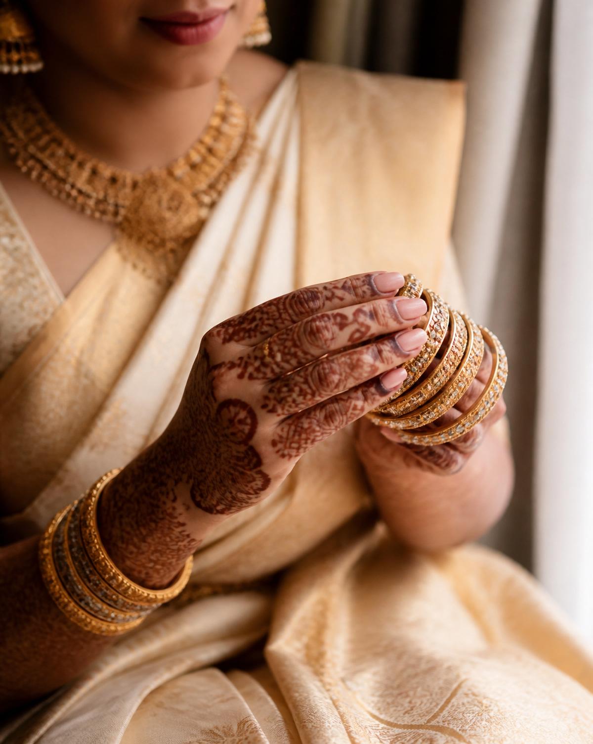 Ashu The Studio bridal detail